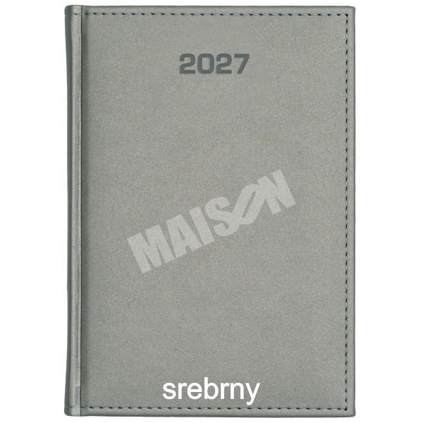 Kalendarz Velour dzienny A4 2027 z grawerem